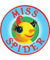 Miss Spider Coloring pages