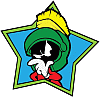 Marvin the martian coloring pages