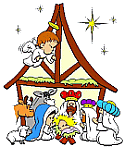 Nativity coloring pages