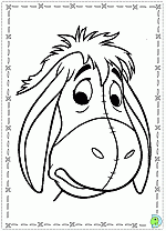 Eeyore coloring pages, Eeyore printable coloring pages- DinoKids.org