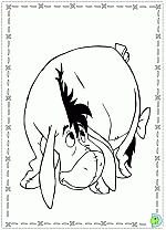 Eeyore coloring pages, Eeyore printable coloring pages- DinoKids.org