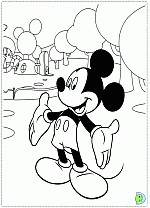 Mickey Mouse Clubhouse coloring pages, Mickey Mouse Clubhouse printable