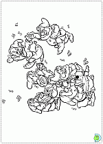 Snow white coloring pages, Snow White coloring book- DinoKids.org