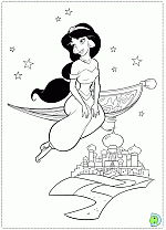 Aladdin_Jasmine-coloringPage-033
