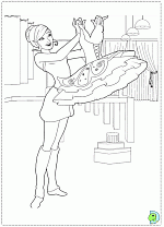 Barbie in the Pink Shoes coloring pages, Barbie Pink Shoes coloring