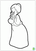 Coloring-Granny-Looney_tunes-01