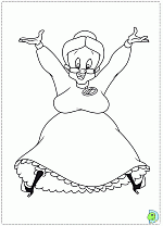 Coloring-Granny-Looney_tunes-08