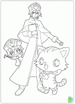 Jewelpets coloring pages, Jewelpet printable coloring page- DinoKids.org