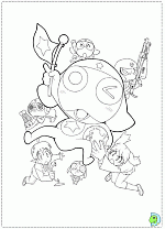 Keroro Coloring Pages Sergeant Frog Coloring Pages DinoKids