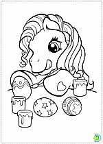 My Little Pony coloring pages, My Little Pony coloring book- DinoKids.org