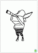 Olivia the Pig coloring pages- DinoKids.org