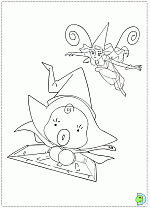 Magical Doremi coloring pages on DinoKids.org