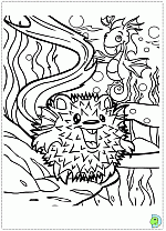 Neopets Maraqua coloring pages, Neopets coloring pages- DinoKids.org
