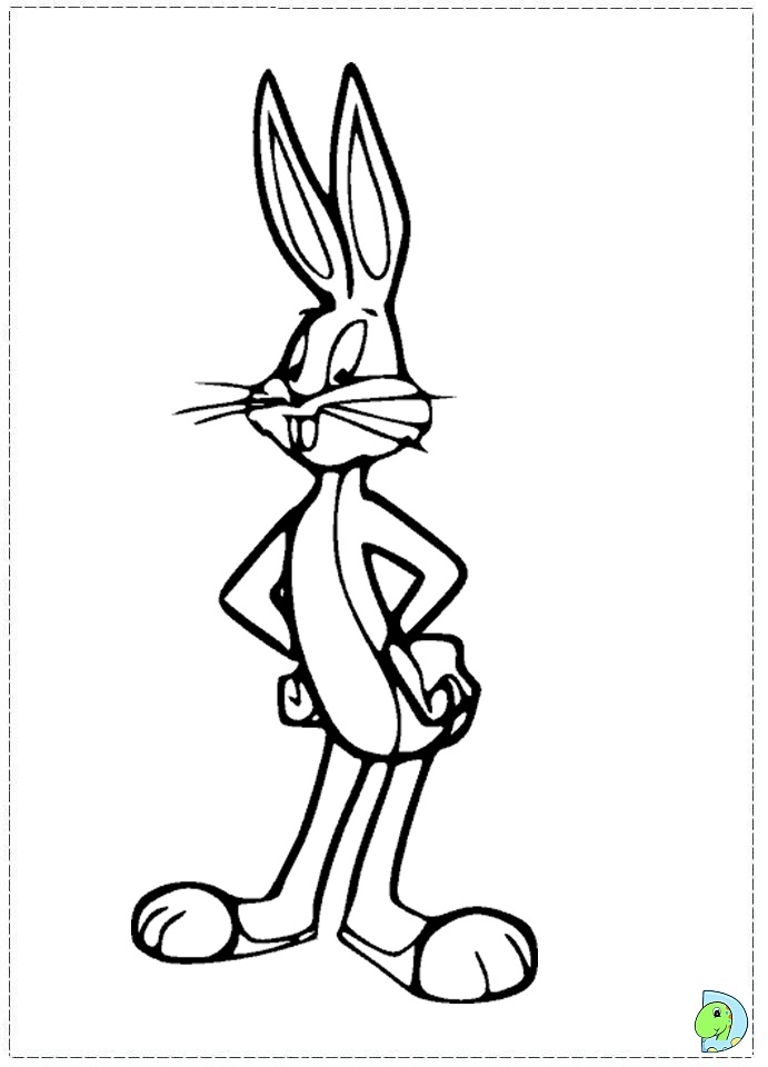 Bugs Bunny coloring page