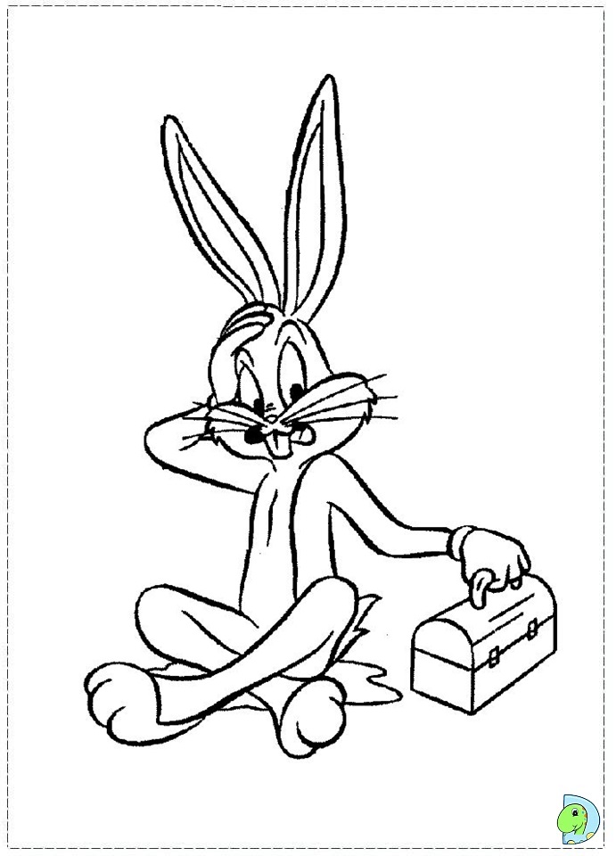 Bugs Bunny coloring page