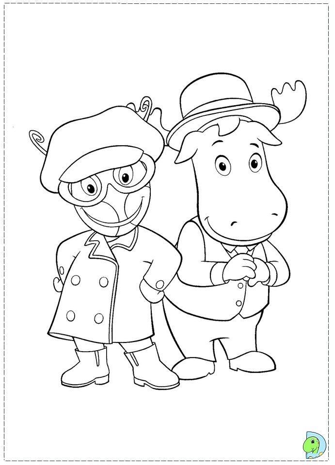 nick jr coloring pages backyardigans uniqua - photo #19