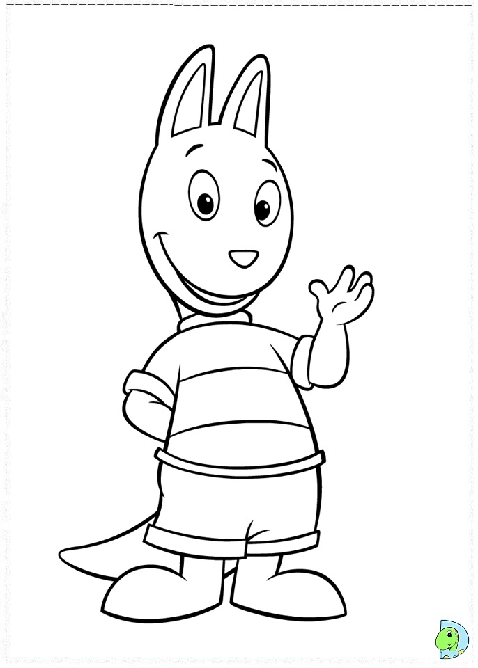 The Backyardigans coloring page- DinoKids.org