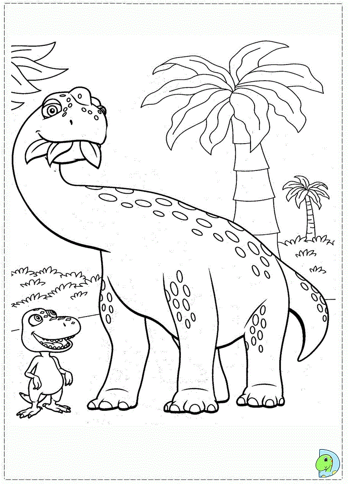 dinosaur train printable coloring pages - photo #12