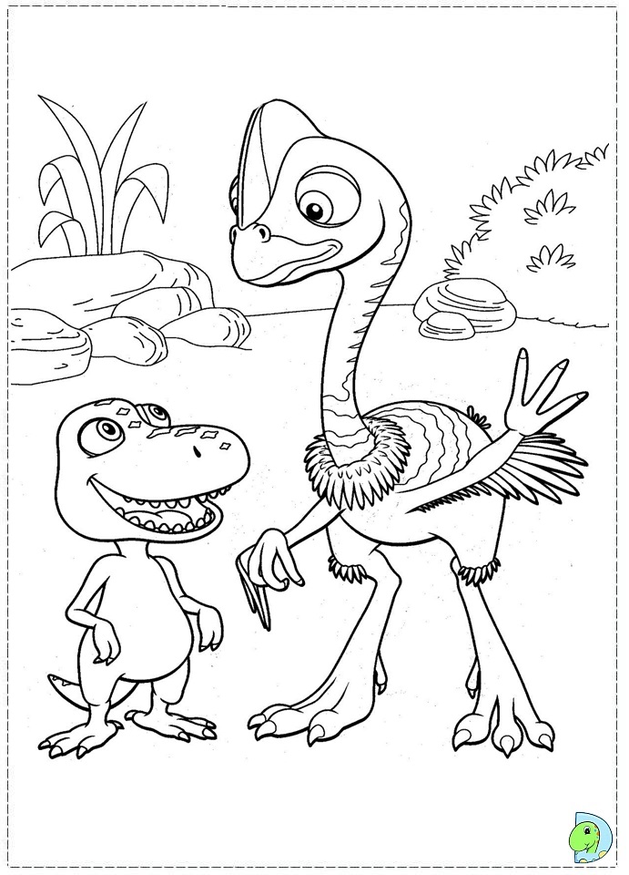 Dinosaur Train coloring page- DinoKids.org