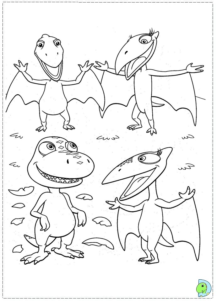 Dinosaur Train coloring page- DinoKids.org