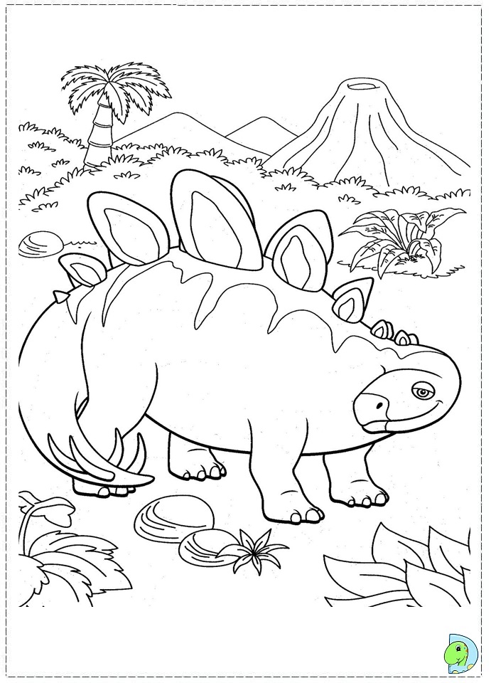 Dinosaur Train coloring page- DinoKids.org