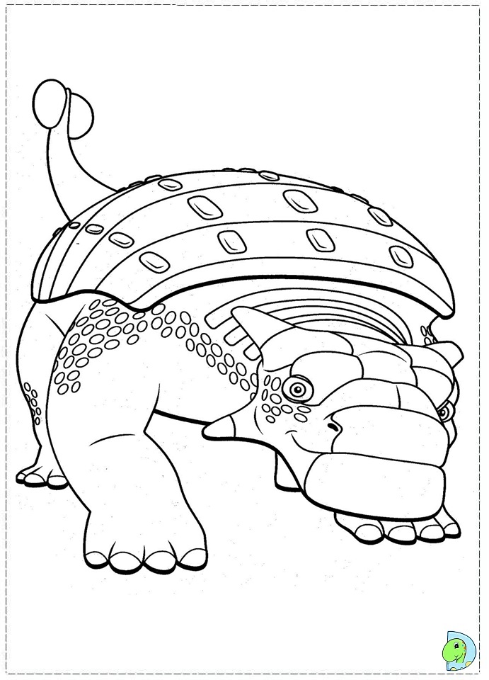 Dinosaur Train Coloring Page DinoKids
