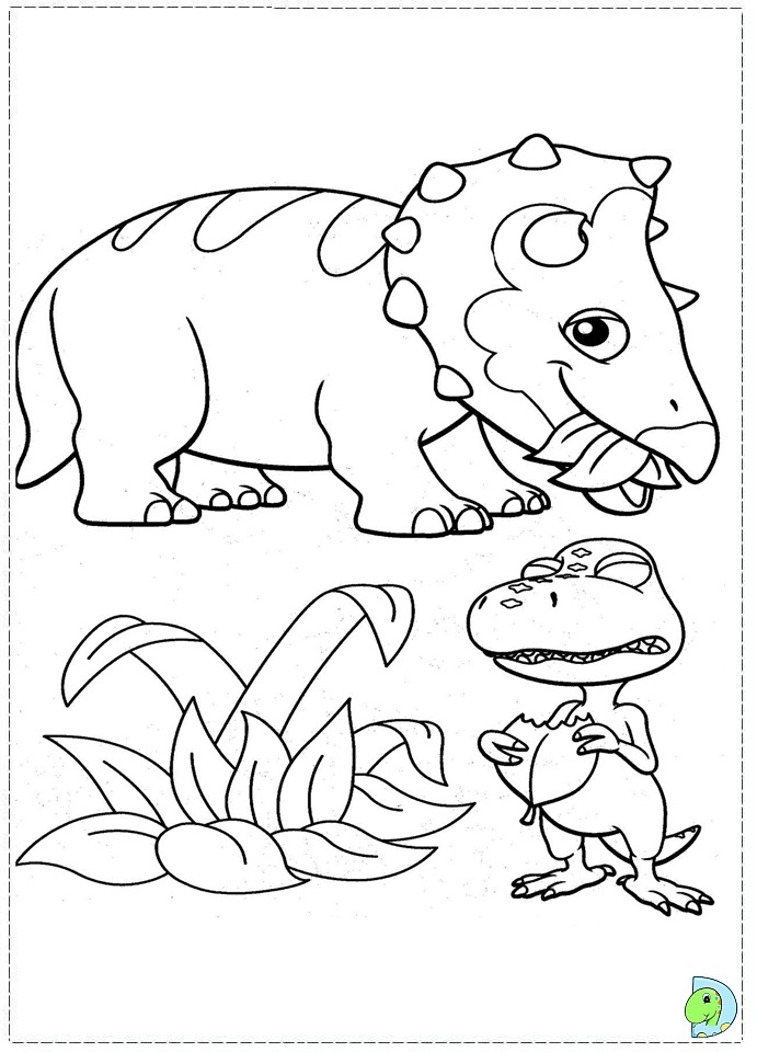 Dino train Coloring page- DinoKids.org