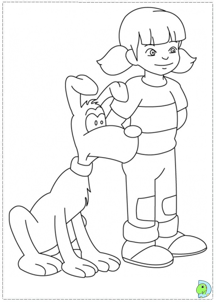 Inspector Gadget Coloring page- DinoKids.org