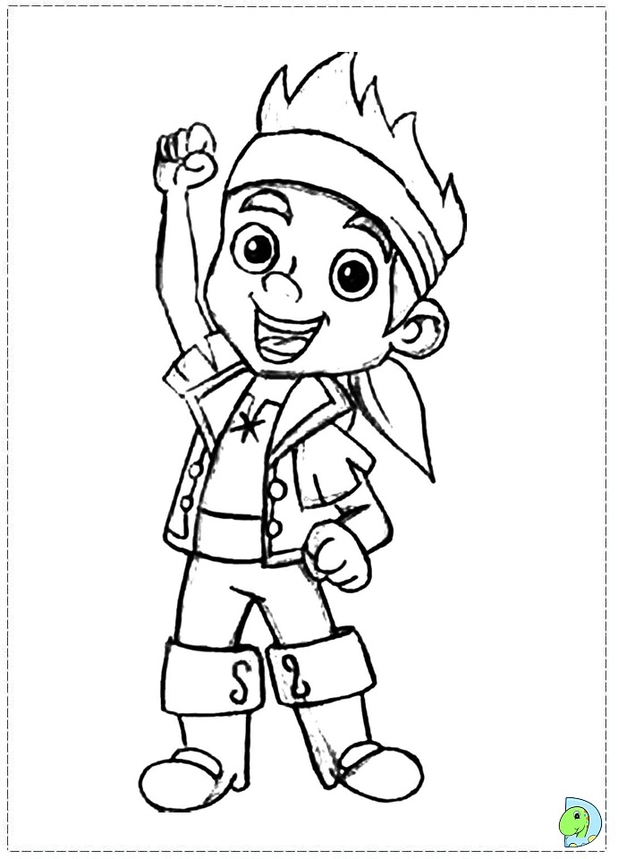 jake pirate coloring pages - photo #7