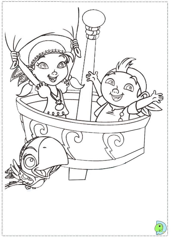 jake neverland pirates coloring pages - photo #21