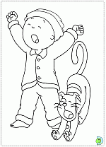 Caillou coloring pages, colouring Caillou- DinoKids.org