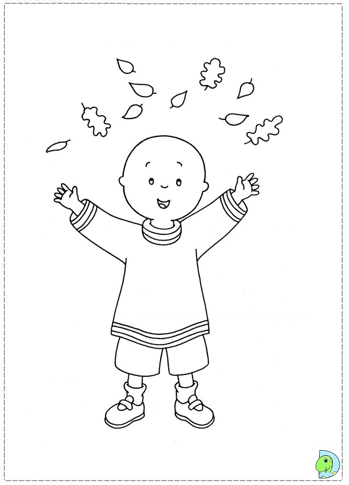 caillou and friends coloring pages - photo #27