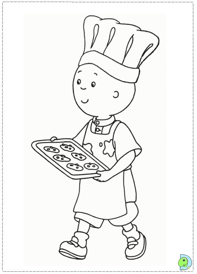 caillou coloring pages gilbert - photo #41