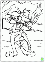 Lola Bunny coloring pages, Lola Bunny coloring Book to print - DinoKids.org