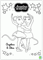 angelina ballerina coloring pages angelina ballerina printable