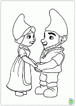 Gnomeo And Juliet Coloring Pages Dinokids Org