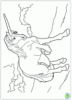 Unicorns coloring pages, Unicorns coloring book- DinoKids.org