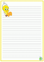 Tweety-WritingPaper-12