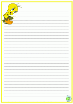 Tweety-WritingPaper-22