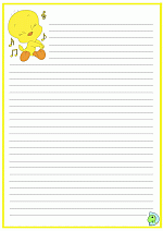 Tweety-WritingPaper-24