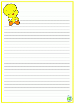 Tweety-WritingPaper-34