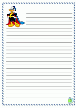 Donald_Duck-WritingPaper-24
