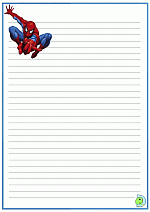 Spiderman-Writing_Paper-01