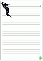 Spiderman-Writing_Paper-28