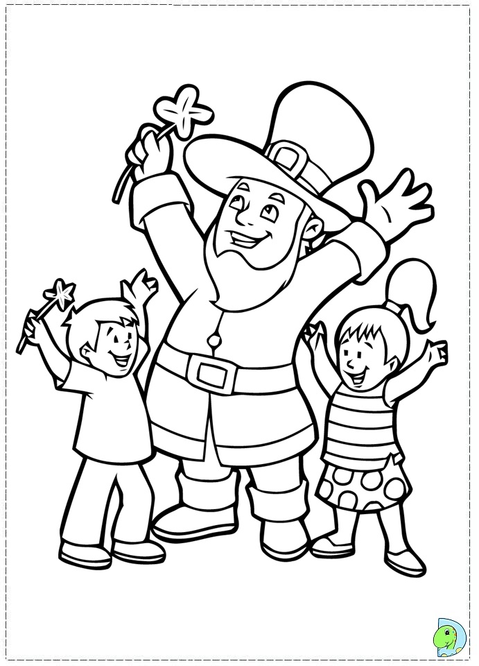 Saint Patrick Day Coloring Dinokids Saint Patrick Day Coloring Dinokids