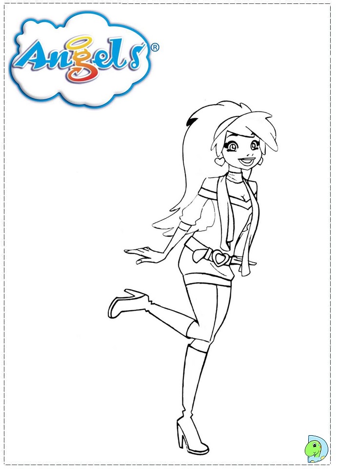 angels and coloring and pages - photo #10