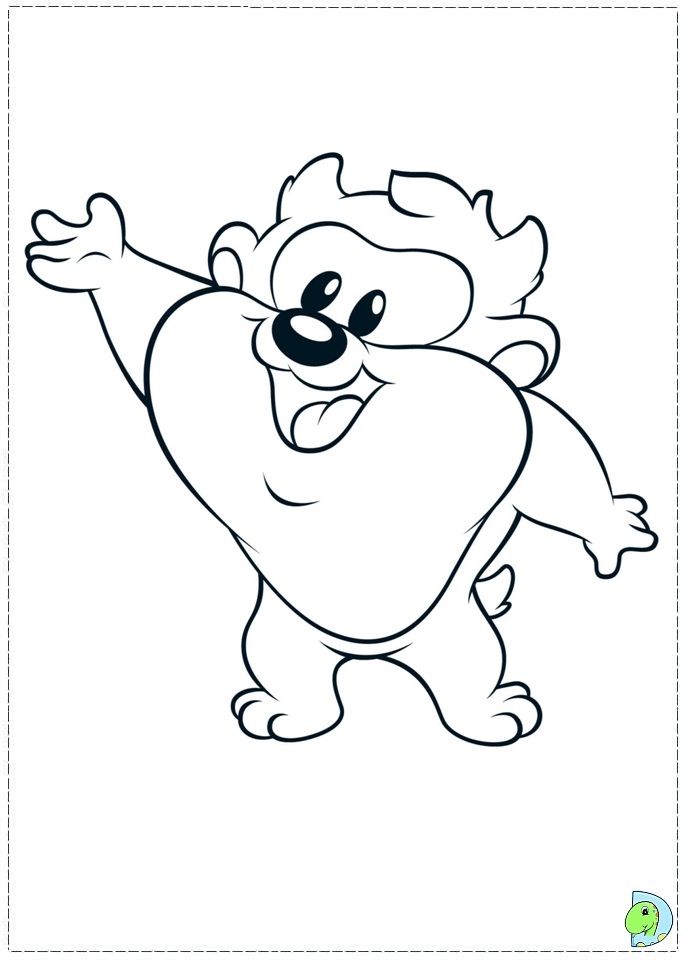 taz coloring pages - photo #34