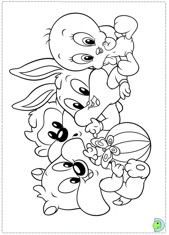 baby-looney-tunes-coloring-page-dinokids