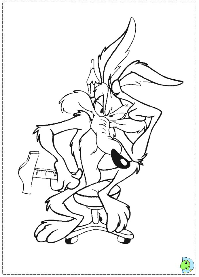 Coyote Printable Coloring Pages for Kids - Get Coloring Pages