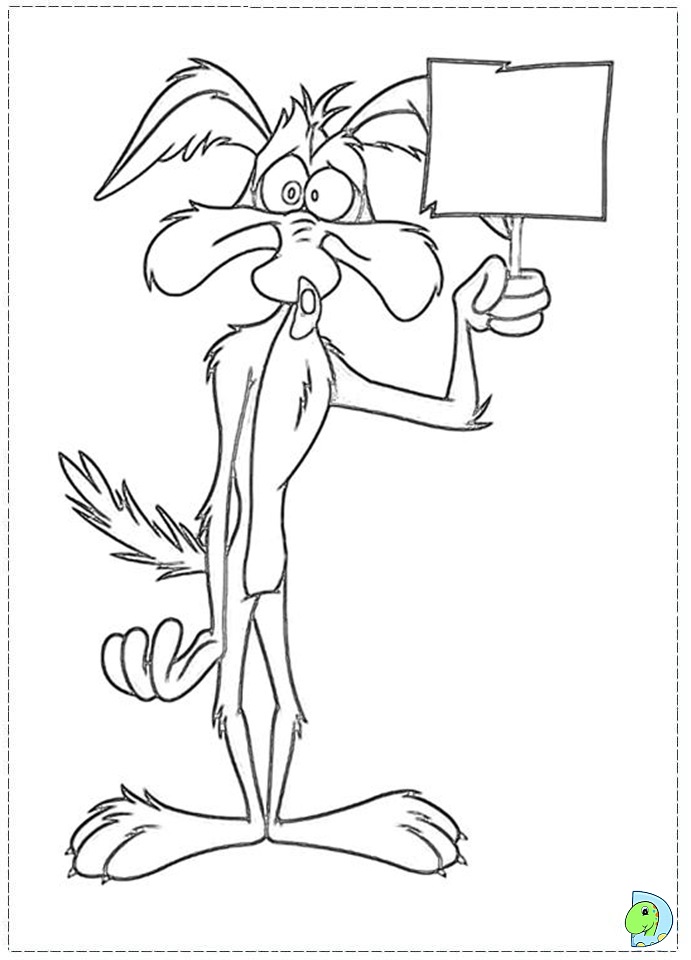 Coyote Coloring Pages